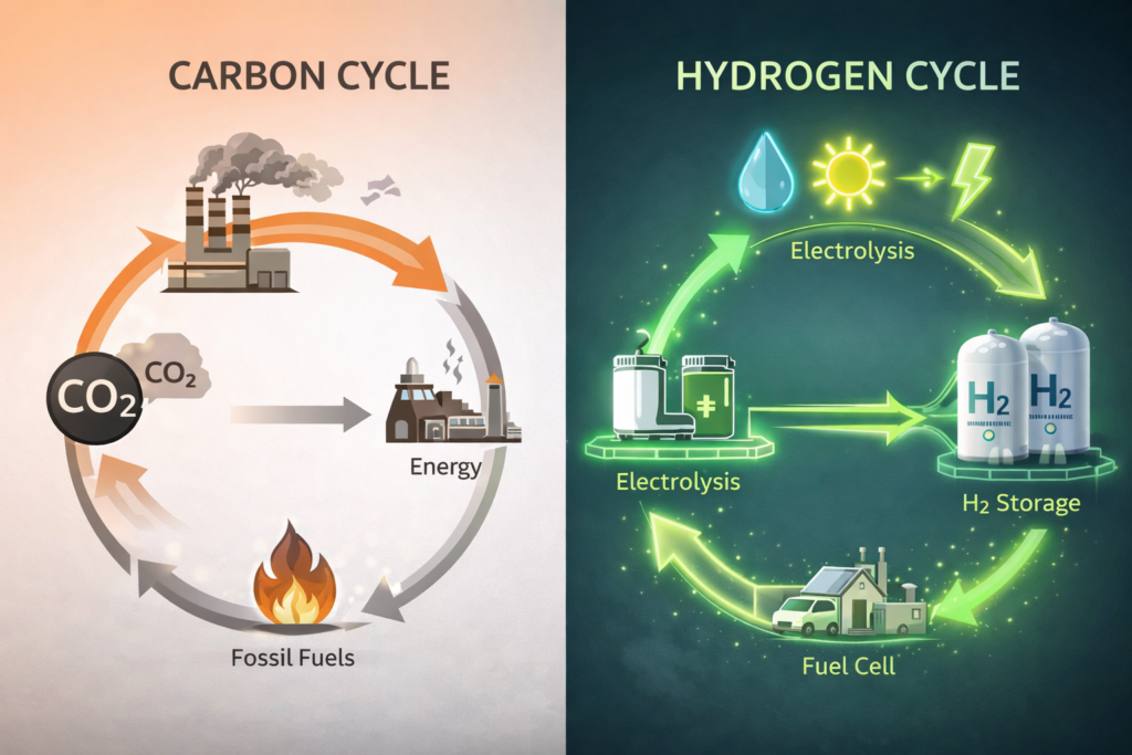 The clean energy cycle of the Global Green Hydrogen Revolution 2026.