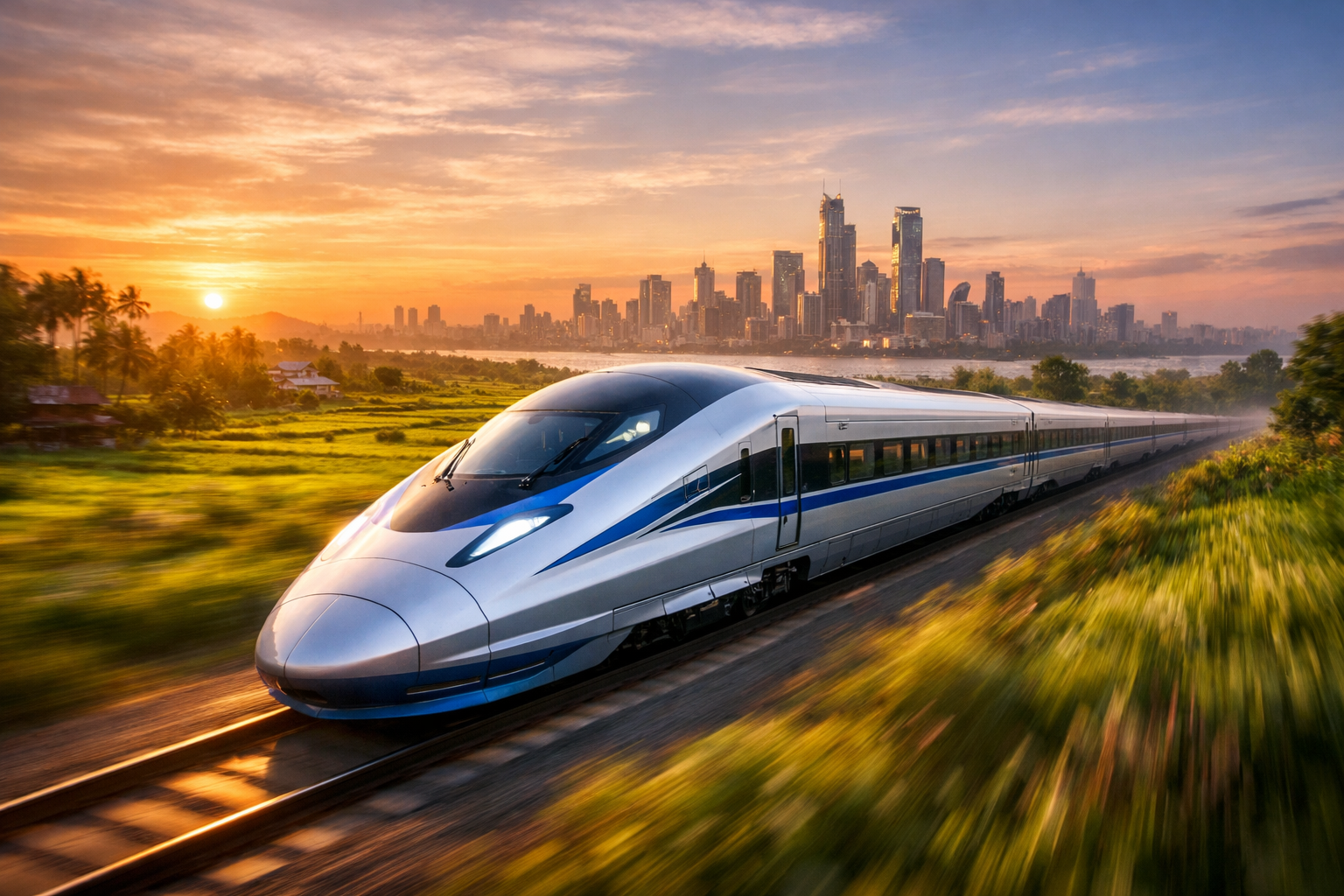 Revolutionary India High-Speed Bullet Train Launch 2026.