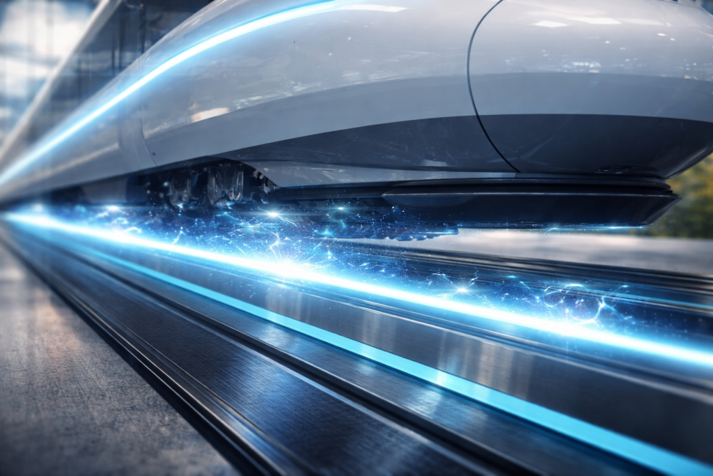 Magnetic levitation tech in Global High-Speed Rail 2026.