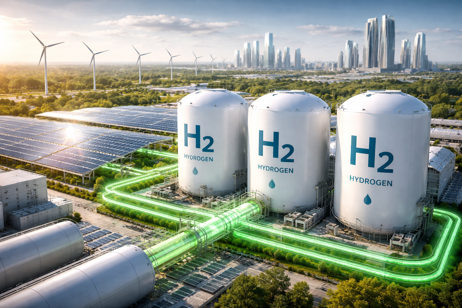 The industrial scale of Global Green Hydrogen Revolution 2026.