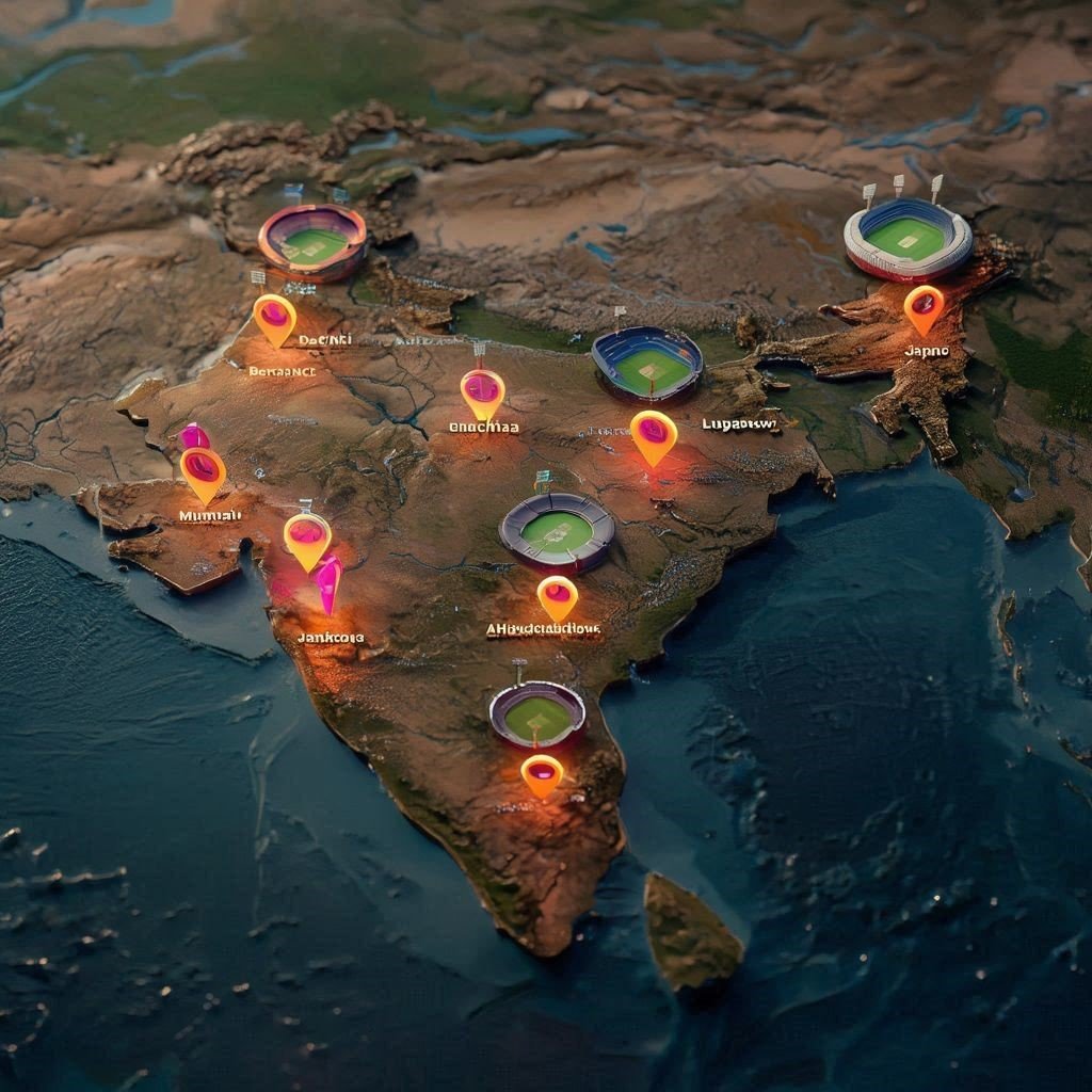 Major venues for IPL 2026 and their pitch reports.