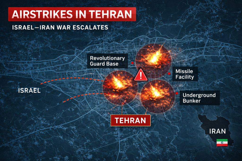 Israel Iran War News airstrike