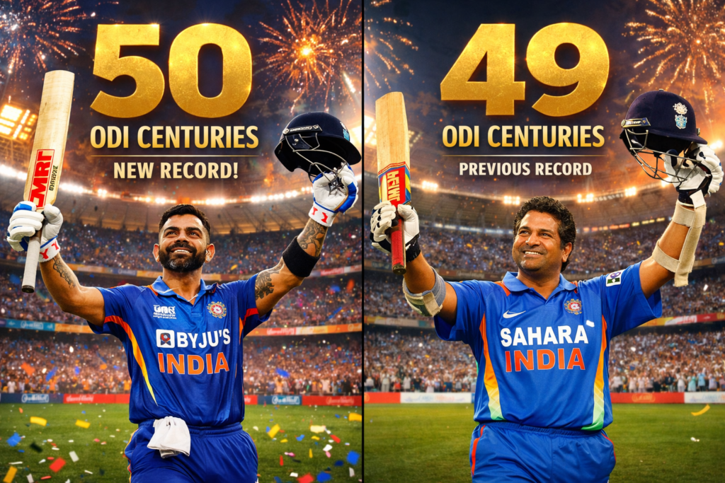 विराट कोहली के क्रिकेट के अटूट रिकॉर्ड।