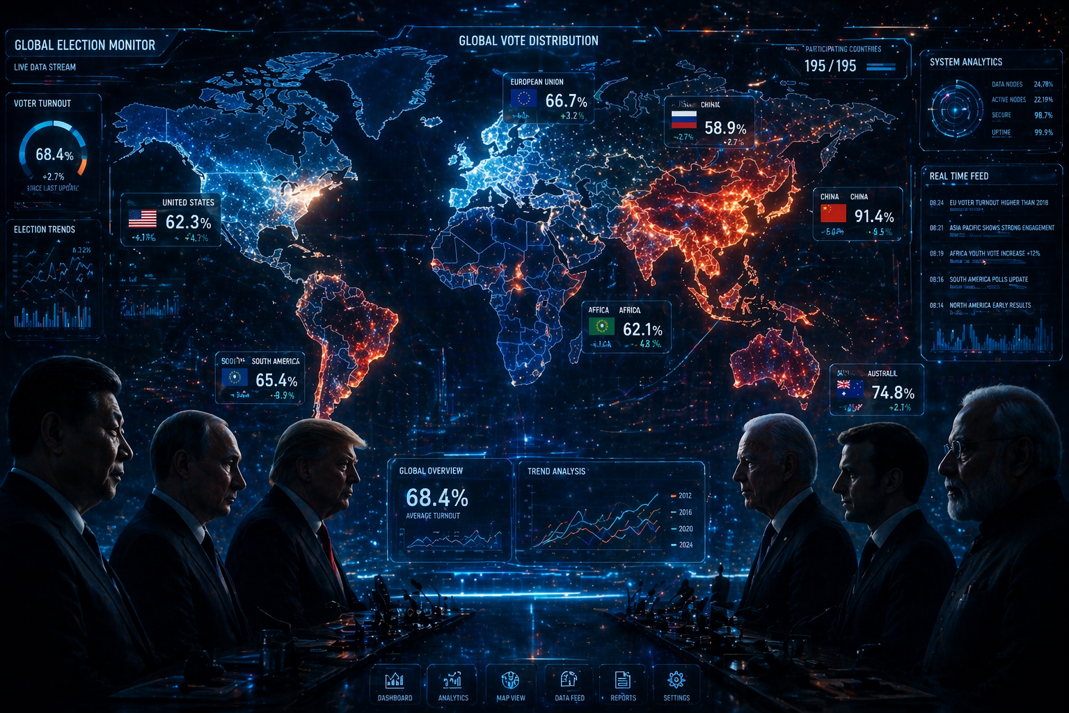 A visual analysis of the Global Election Results 2026 and world power shifts.